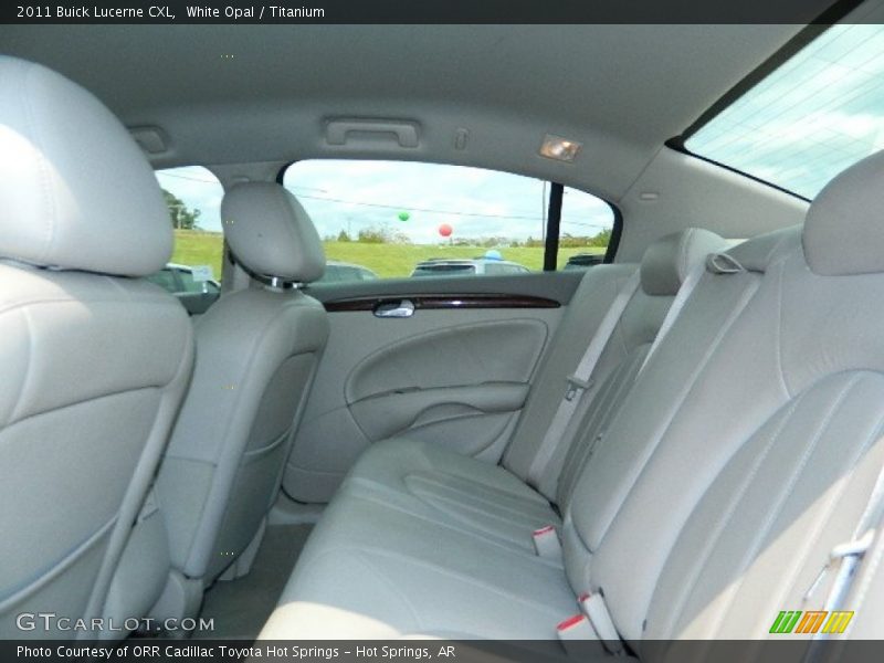 White Opal / Titanium 2011 Buick Lucerne CXL