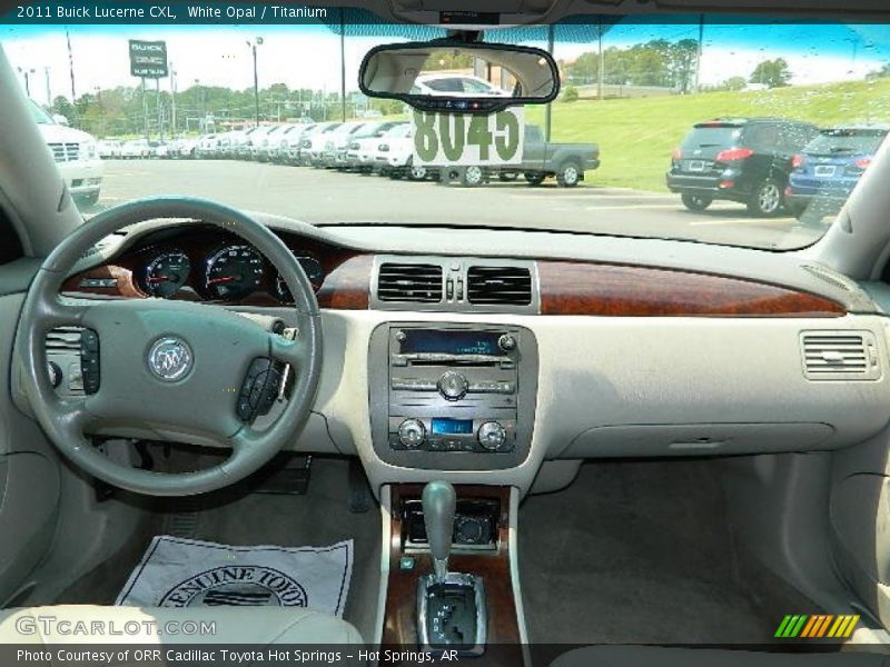White Opal / Titanium 2011 Buick Lucerne CXL