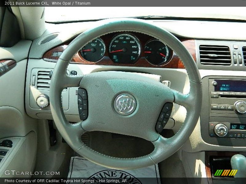 White Opal / Titanium 2011 Buick Lucerne CXL