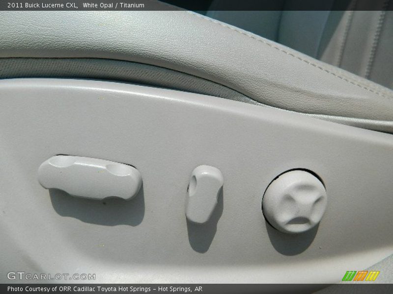 White Opal / Titanium 2011 Buick Lucerne CXL