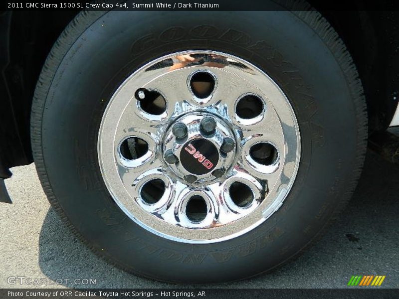 Summit White / Dark Titanium 2011 GMC Sierra 1500 SL Crew Cab 4x4
