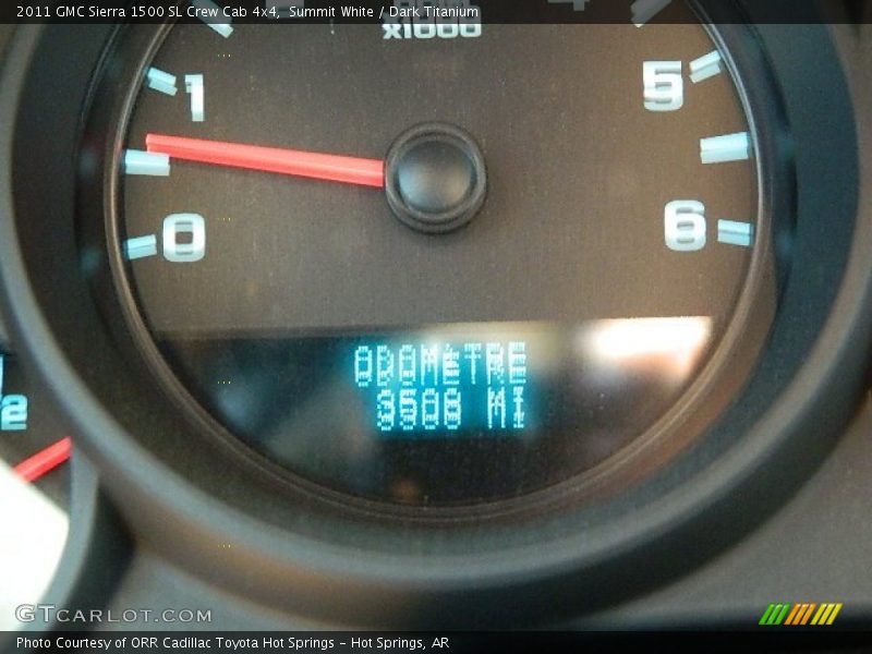 Summit White / Dark Titanium 2011 GMC Sierra 1500 SL Crew Cab 4x4