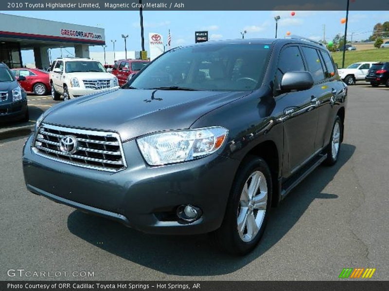 Magnetic Gray Metallic / Ash 2010 Toyota Highlander Limited