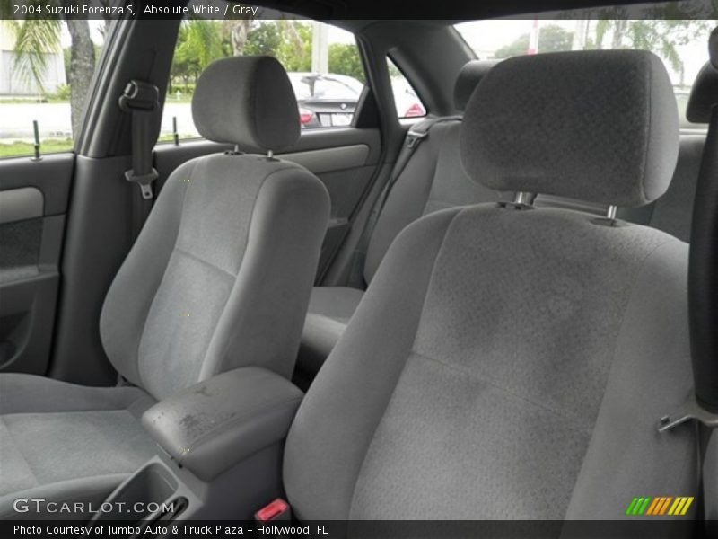 Absolute White / Gray 2004 Suzuki Forenza S