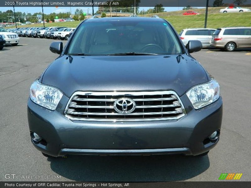 Magnetic Gray Metallic / Ash 2010 Toyota Highlander Limited