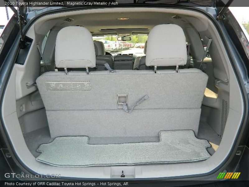 Magnetic Gray Metallic / Ash 2010 Toyota Highlander Limited