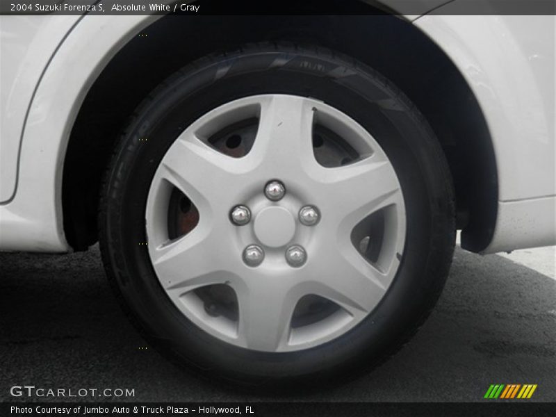Absolute White / Gray 2004 Suzuki Forenza S