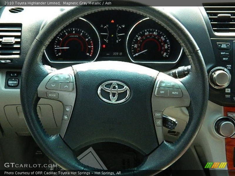 Magnetic Gray Metallic / Ash 2010 Toyota Highlander Limited