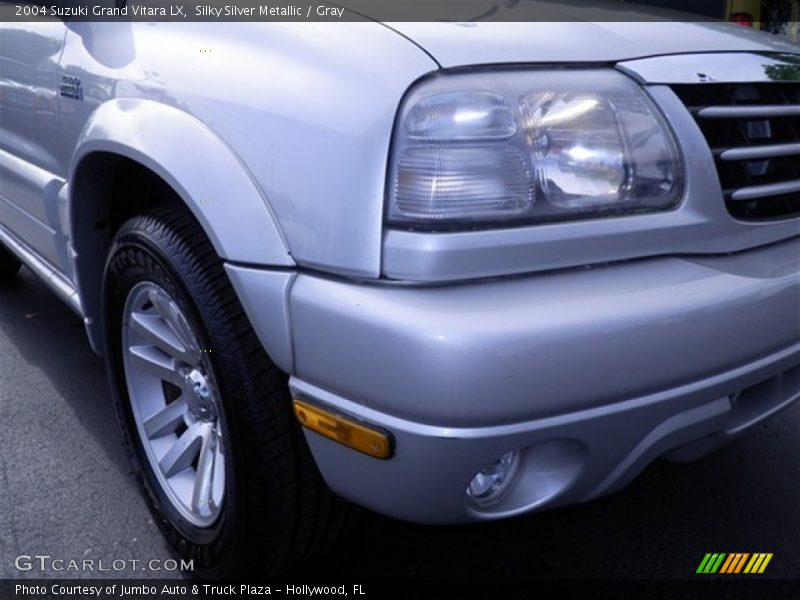 Silky Silver Metallic / Gray 2004 Suzuki Grand Vitara LX