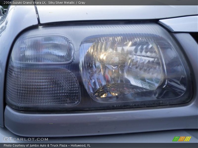 Silky Silver Metallic / Gray 2004 Suzuki Grand Vitara LX