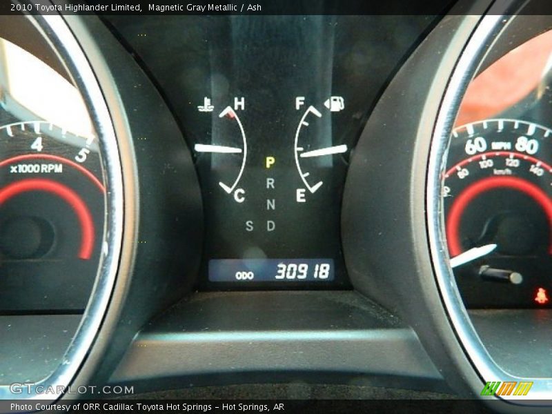Magnetic Gray Metallic / Ash 2010 Toyota Highlander Limited