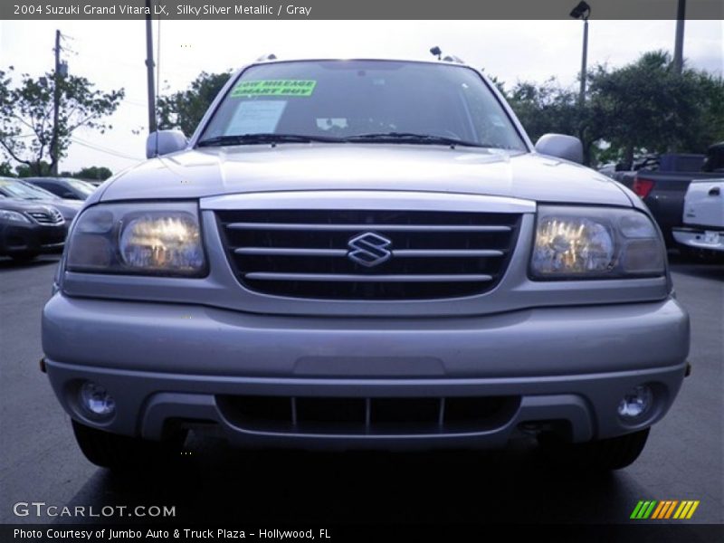 Silky Silver Metallic / Gray 2004 Suzuki Grand Vitara LX