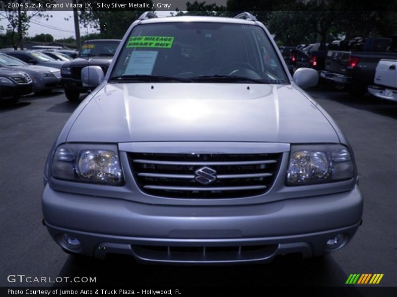 Silky Silver Metallic / Gray 2004 Suzuki Grand Vitara LX