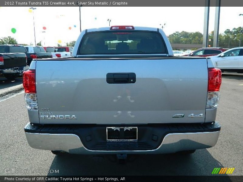 Silver Sky Metallic / Graphite 2012 Toyota Tundra TSS CrewMax 4x4