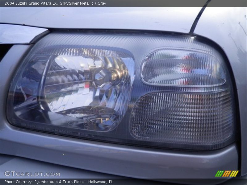 Silky Silver Metallic / Gray 2004 Suzuki Grand Vitara LX