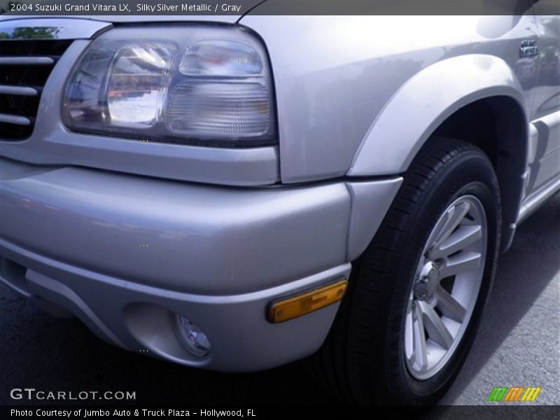 Silky Silver Metallic / Gray 2004 Suzuki Grand Vitara LX