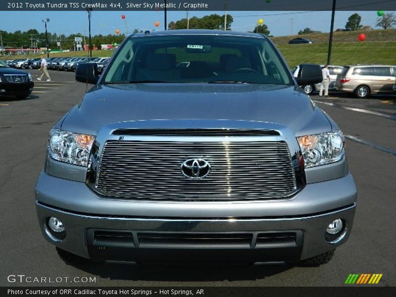 Silver Sky Metallic / Graphite 2012 Toyota Tundra TSS CrewMax 4x4