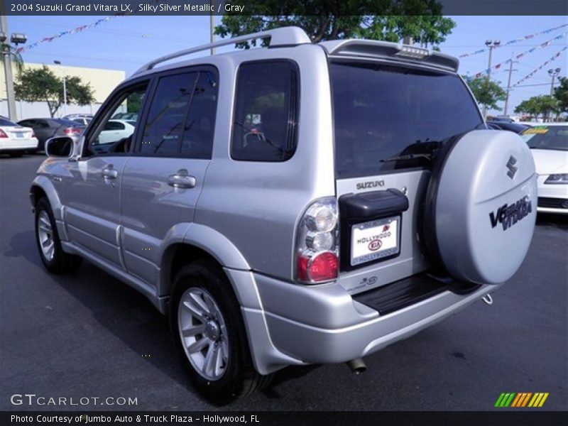 Silky Silver Metallic / Gray 2004 Suzuki Grand Vitara LX