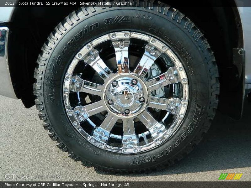 Silver Sky Metallic / Graphite 2012 Toyota Tundra TSS CrewMax 4x4