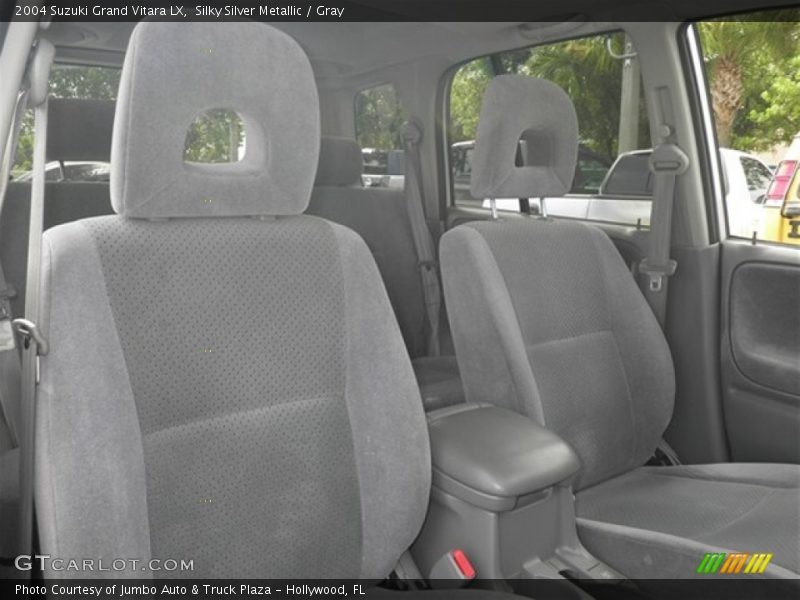 Silky Silver Metallic / Gray 2004 Suzuki Grand Vitara LX