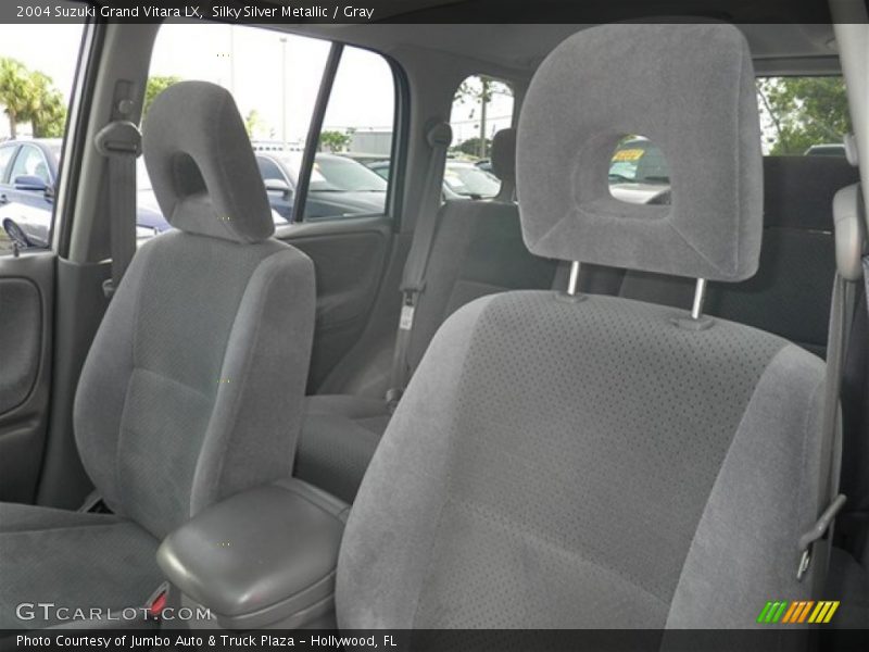Silky Silver Metallic / Gray 2004 Suzuki Grand Vitara LX
