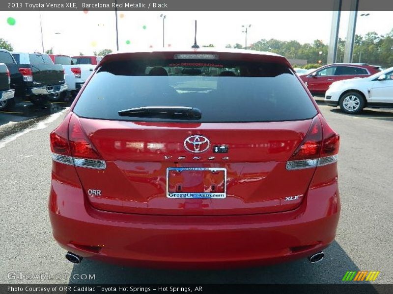 Barcelona Red Metallic / Black 2013 Toyota Venza XLE