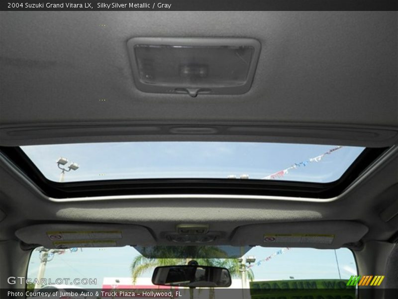 Silky Silver Metallic / Gray 2004 Suzuki Grand Vitara LX