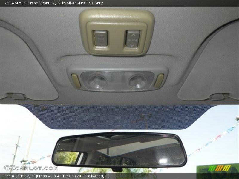 Silky Silver Metallic / Gray 2004 Suzuki Grand Vitara LX