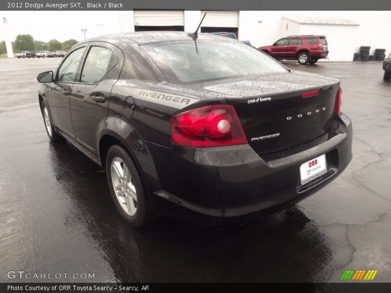 Black / Black 2012 Dodge Avenger SXT