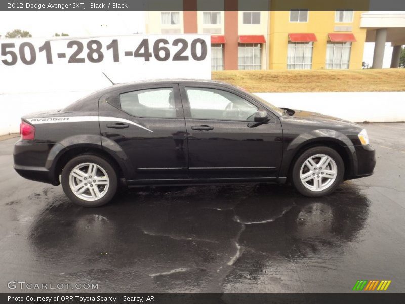 Black / Black 2012 Dodge Avenger SXT