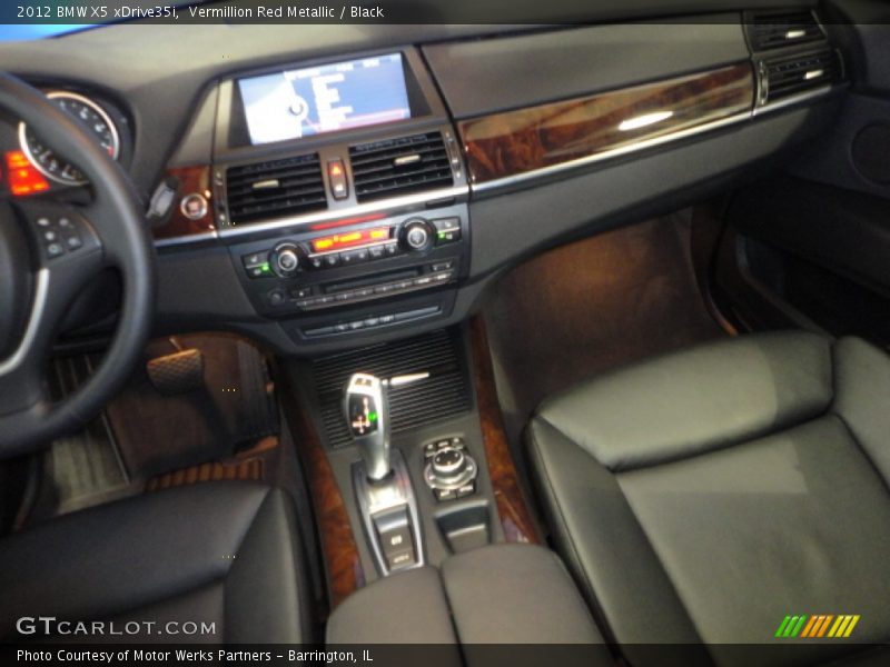 Vermillion Red Metallic / Black 2012 BMW X5 xDrive35i
