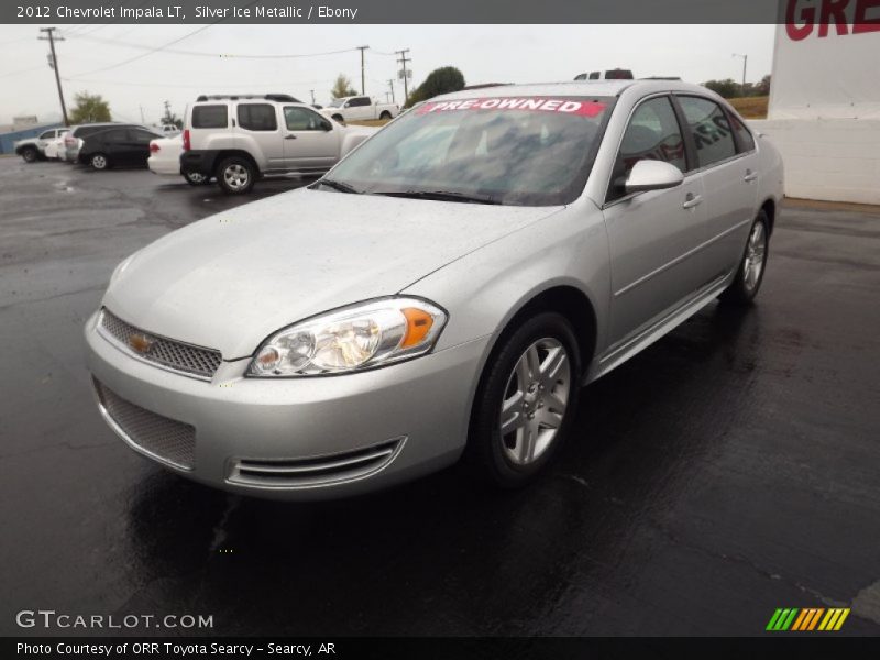 Silver Ice Metallic / Ebony 2012 Chevrolet Impala LT