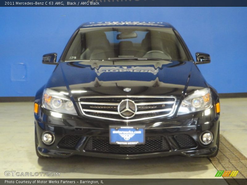 Black / AMG Black 2011 Mercedes-Benz C 63 AMG