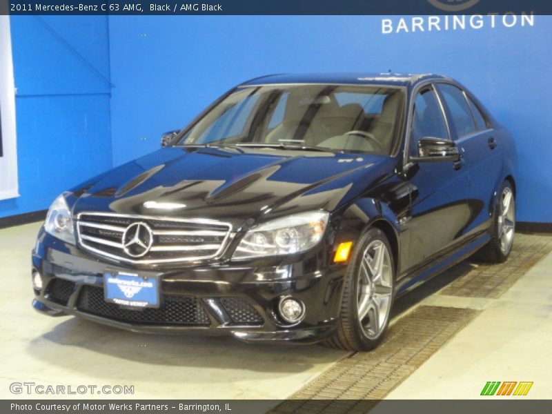 Black / AMG Black 2011 Mercedes-Benz C 63 AMG