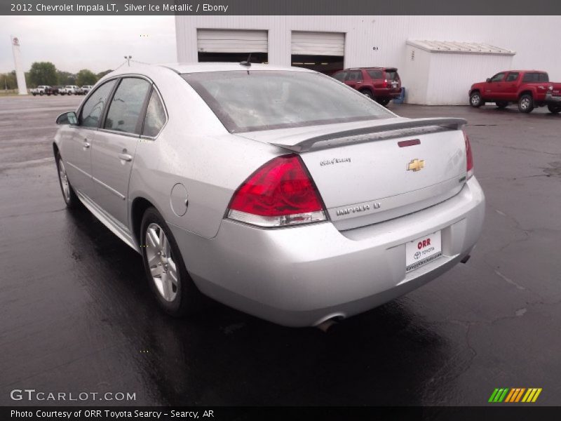 Silver Ice Metallic / Ebony 2012 Chevrolet Impala LT