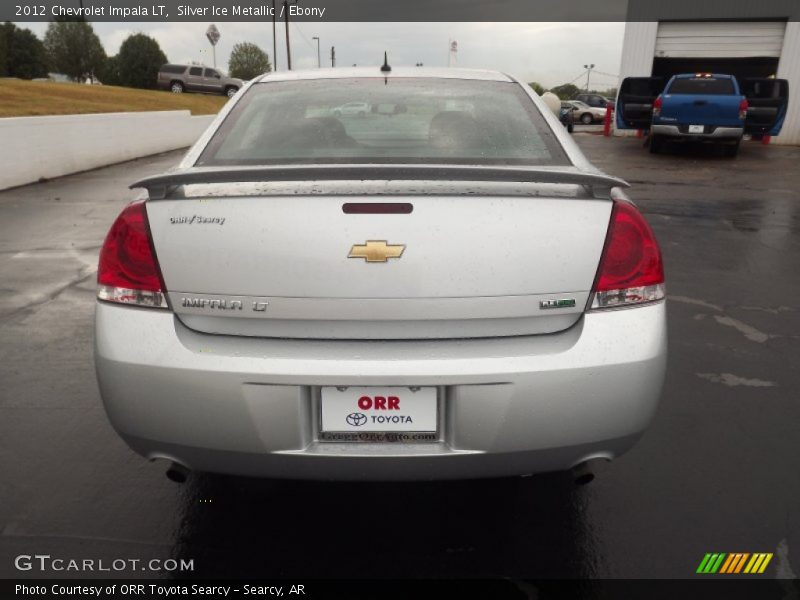 Silver Ice Metallic / Ebony 2012 Chevrolet Impala LT