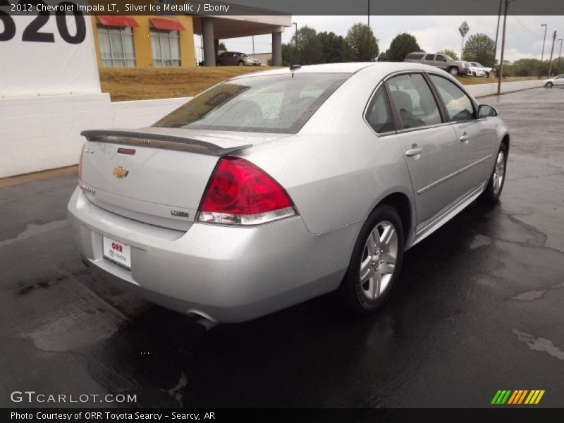 Silver Ice Metallic / Ebony 2012 Chevrolet Impala LT