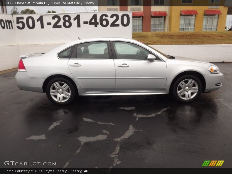 Silver Ice Metallic / Ebony 2012 Chevrolet Impala LT