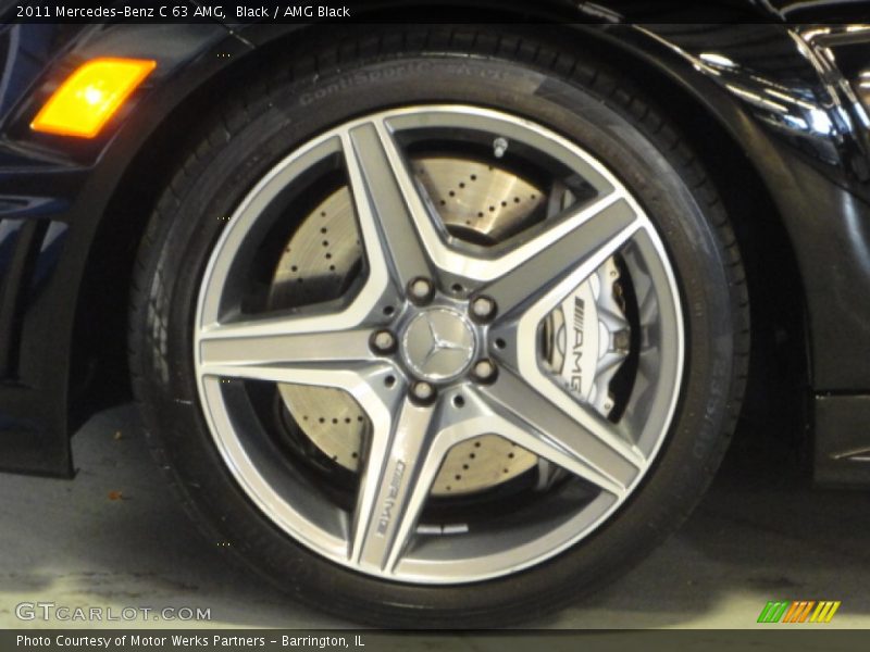 Black / AMG Black 2011 Mercedes-Benz C 63 AMG
