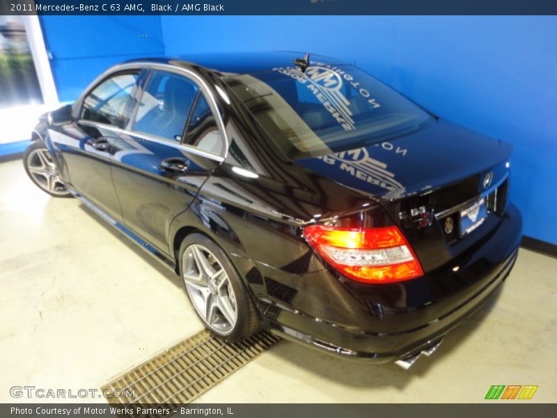 Black / AMG Black 2011 Mercedes-Benz C 63 AMG