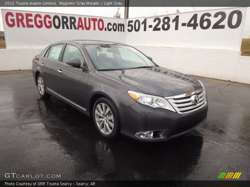 Magnetic Gray Metallic / Light Gray 2012 Toyota Avalon Limited