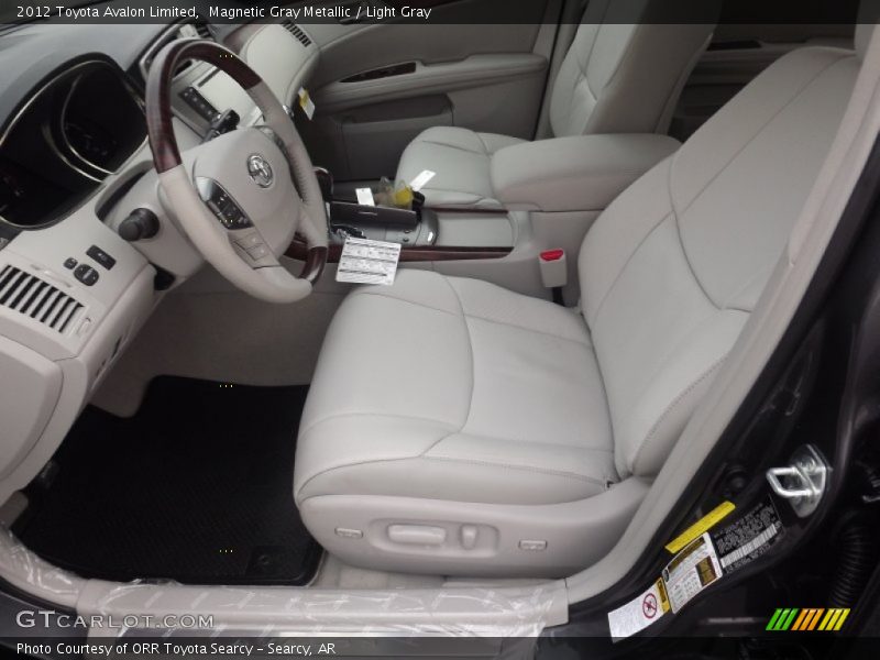 Magnetic Gray Metallic / Light Gray 2012 Toyota Avalon Limited