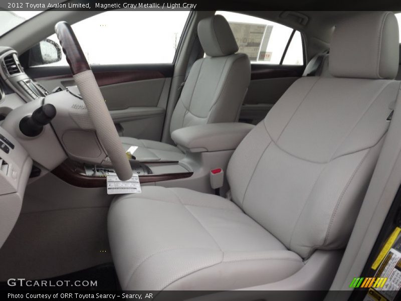 Magnetic Gray Metallic / Light Gray 2012 Toyota Avalon Limited