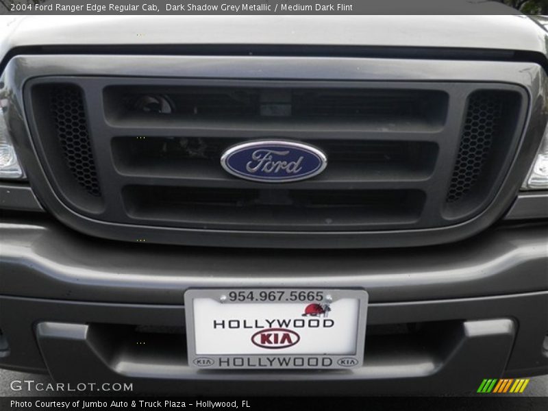 Dark Shadow Grey Metallic / Medium Dark Flint 2004 Ford Ranger Edge Regular Cab