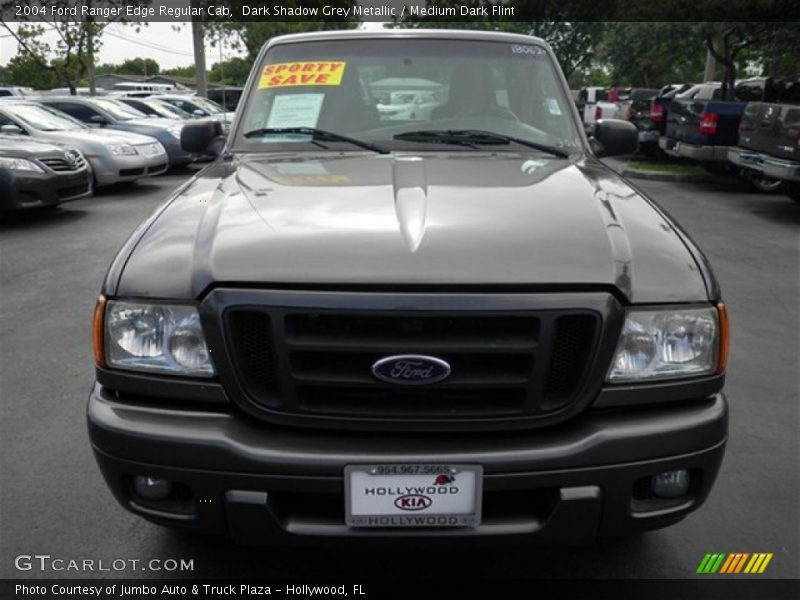 Dark Shadow Grey Metallic / Medium Dark Flint 2004 Ford Ranger Edge Regular Cab
