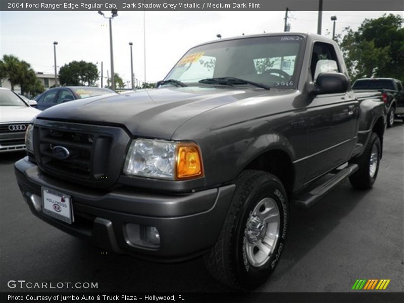 Dark Shadow Grey Metallic / Medium Dark Flint 2004 Ford Ranger Edge Regular Cab