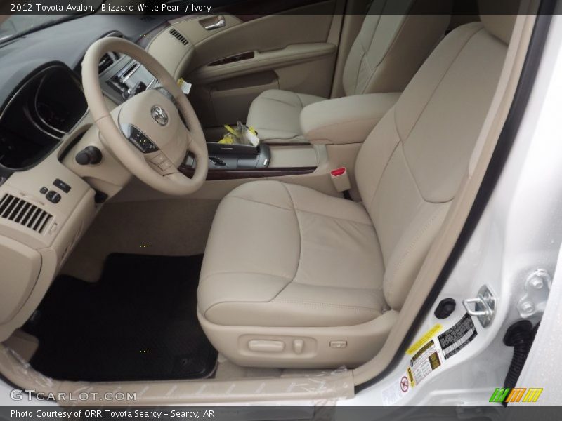 Blizzard White Pearl / Ivory 2012 Toyota Avalon