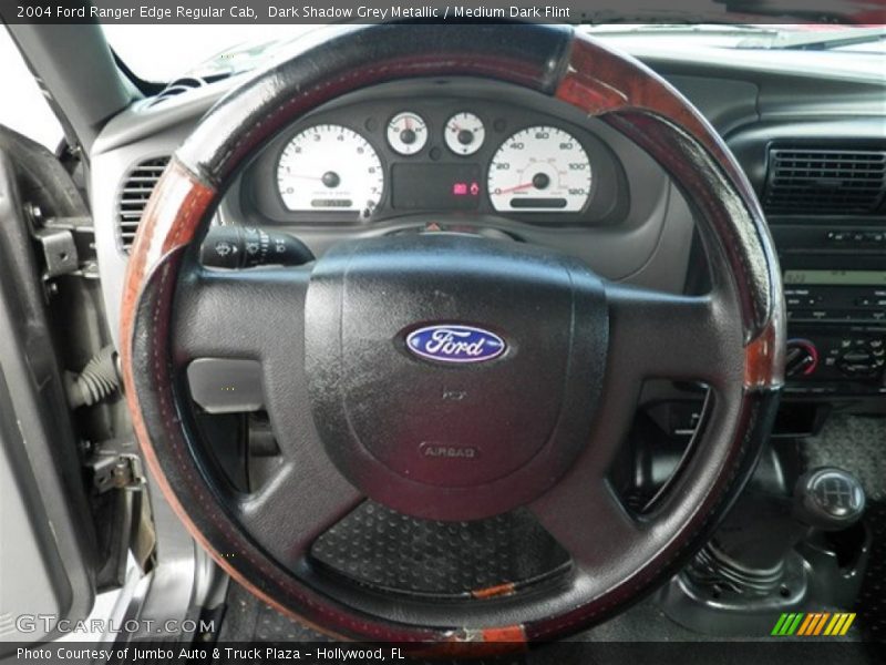Dark Shadow Grey Metallic / Medium Dark Flint 2004 Ford Ranger Edge Regular Cab