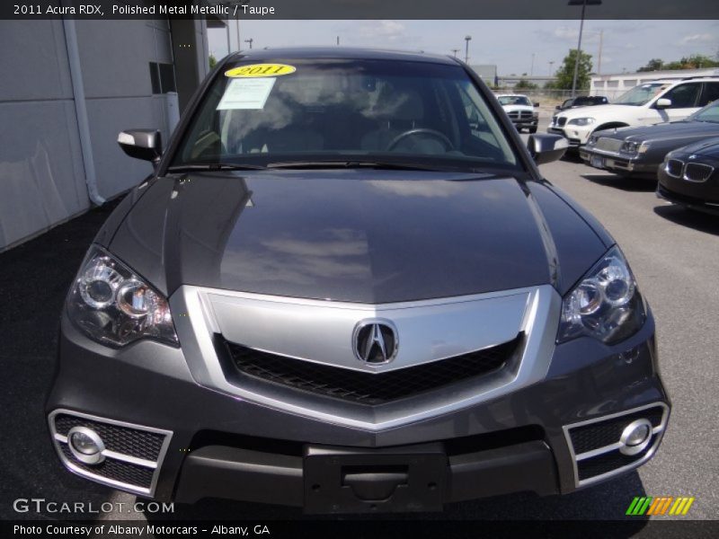 Polished Metal Metallic / Taupe 2011 Acura RDX