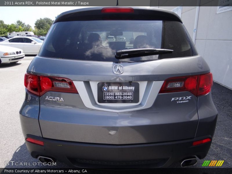 Polished Metal Metallic / Taupe 2011 Acura RDX